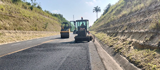 Bacheo de carreteras